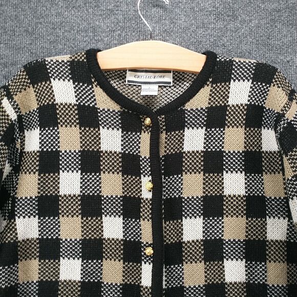 Crystal Kobe Women's Button-Up Cardigan Sweater Multi Large Front Pockets - Picture 3 of 11